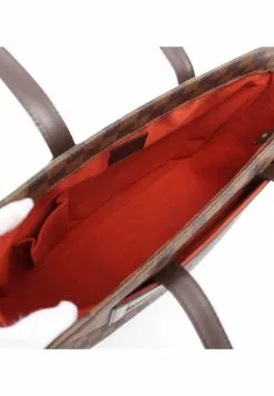 Pre-loved LOUIS VUITTON Parioli PM Black chessboard Shoulder Bag Tote Bag PVC Genuine Leather Brown -Louis Vuitton Shop louis vuitton 9146 9588736 3