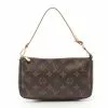 Pre-loved LOUIS VUITTON Pochette Accessoires Classic Monogram Handbag PVC Genuine Leather Brown 2 Pre-loved LOUIS VUITTON Pochette Accessoires Classic Monogram Handbag PVC Genuine Leather Brown -Louis Vuitton Shop louis vuitton 9149 7688736 1