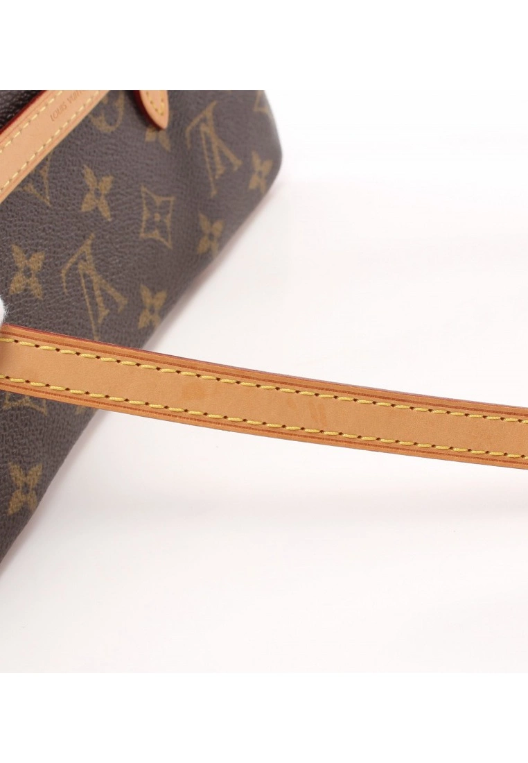 Pre-loved LOUIS VUITTON Pochette Marelle Classic Monogram handcarry bag belt bag PVC Genuine Leather Brown 7 Pre-loved LOUIS VUITTON Pochette Marelle Classic Monogram handcarry bag belt bag PVC Genuine Leather Brown - Image 5