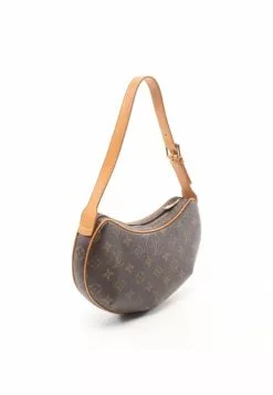 Pre-loved LOUIS VUITTON PochetteCroissant Classic Monogram Shoulder Bag PVC Genuine Leather Brown -Louis Vuitton Shop louis vuitton 9160 3688736 2