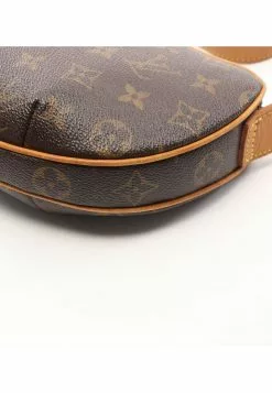 Pre-loved LOUIS VUITTON PochetteCroissant Classic Monogram Shoulder Bag PVC Genuine Leather Brown -Louis Vuitton Shop louis vuitton 9161 3688736 6