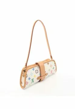 Pre-loved LOUIS VUITTON Shirley Classic Monogram multicolored white Shoulder Bag PVC Genuine Leather white -Louis Vuitton Shop louis vuitton 9176 3488736 2