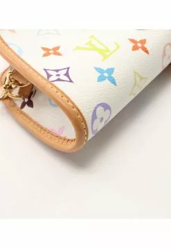 Pre-loved LOUIS VUITTON Shirley Classic Monogram multicolored white Shoulder Bag PVC Genuine Leather white -Louis Vuitton Shop louis vuitton 9177 3488736 5