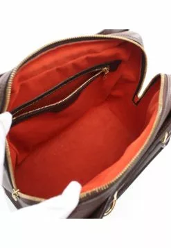 Pre-loved LOUIS VUITTON Triana Black chessboard Handbag PVC Genuine Leather Brown 12 Pre-loved LOUIS VUITTON Triana Black chessboard Handbag PVC Genuine Leather Brown -Louis Vuitton Shop louis vuitton 9188 3388736 3