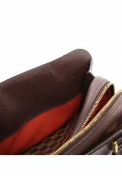 Pre-loved LOUIS VUITTON Triana Black chessboard Handbag PVC Genuine Leather Brown 17 Pre-loved LOUIS VUITTON Triana Black chessboard Handbag PVC Genuine Leather Brown -Louis Vuitton Shop louis vuitton 9189 3388736 8