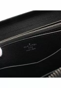 Pre-loved LOUIS VUITTON Zippy XL Monogram Eclipse Long round zipper Wallet PVC Genuine Leather Black -Louis Vuitton Shop louis vuitton 9198 0988736 4