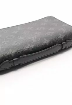 Pre-loved LOUIS VUITTON Zippy XL Monogram Eclipse Long round zipper Wallet PVC Genuine Leather Black -Louis Vuitton Shop louis vuitton 9199 0988736 7