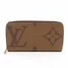 Pre-loved LOUIS VUITTON Classic Monogram GiantReverse Long round zipper Wallet PVC Genuine Leather Light Brown -Louis Vuitton Shop louis vuitton 9210 4098736 1
