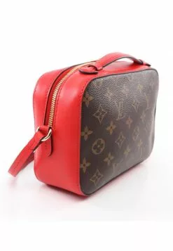 Pre-loved LOUIS VUITTON Saintonge corn poppy Shoulder Bag PVC Leatherwear Brown Red 2WAY -Louis Vuitton Shop louis vuitton 9212 8198736 2