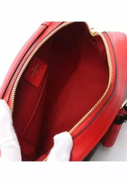 Pre-loved LOUIS VUITTON Saintonge corn poppy Shoulder Bag PVC Leatherwear Brown Red 2WAY -Louis Vuitton Shop louis vuitton 9212 8198736 3
