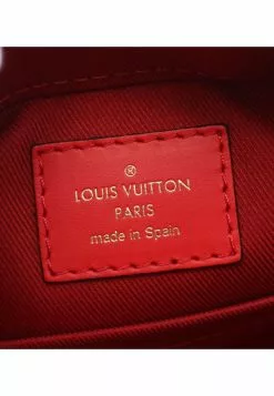 Pre-loved LOUIS VUITTON Saintonge corn poppy Shoulder Bag PVC Leatherwear Brown Red 2WAY -Louis Vuitton Shop louis vuitton 9212 8198736 4