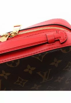 Pre-loved LOUIS VUITTON Saintonge corn poppy Shoulder Bag PVC Leatherwear Brown Red 2WAY -Louis Vuitton Shop louis vuitton 9213 8198736 5