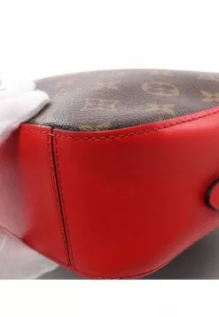 Pre-loved LOUIS VUITTON Saintonge corn poppy Shoulder Bag PVC Leatherwear Brown Red 2WAY -Louis Vuitton Shop louis vuitton 9213 8198736 8