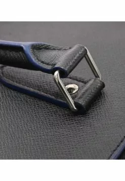 Pre-loved LOUIS VUITTON Fine grain black briefcase Business package Genuine Leather Black 2 Way Style -Louis Vuitton Shop louis vuitton 9217 3198736 8