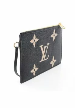 Pre-loved LOUIS VUITTON 2 Colored Monogram amplant Pouch Leather Black Light brown Neonoe For MM -Louis Vuitton Shop louis vuitton 9309 4613836 2