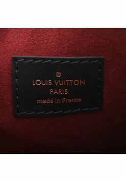 Pre-loved LOUIS VUITTON 2 Colored Monogram amplant Pouch Leather Black Light brown Neonoe For MM -Louis Vuitton Shop louis vuitton 9310 4613836 4