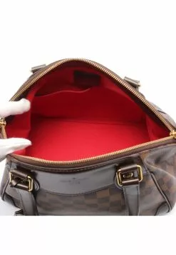 Pre-loved LOUIS VUITTON Verona PM Damier ebene Shoulder Bag PVC Leather Brown -Louis Vuitton Shop louis vuitton 9318 4213836 3