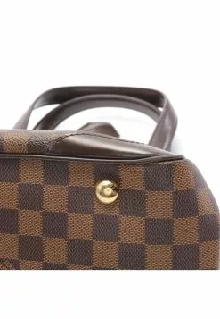 Pre-loved LOUIS VUITTON Verona PM Damier ebene Shoulder Bag PVC Leather Brown -Louis Vuitton Shop louis vuitton 9319 4213836 6