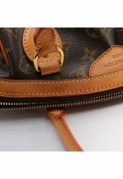 Pre-loved LOUIS VUITTON Tivoli PM Classic Monogram clutch PVC Leather Brown -Louis Vuitton Shop louis vuitton 9322 6413836 7