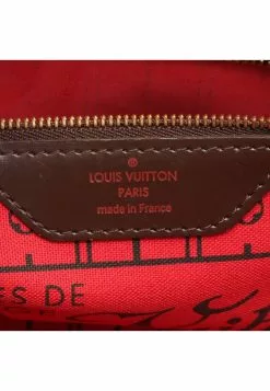 Pre-loved LOUIS VUITTON Neverfull PM Damier ebene clutch Tote Bag PVC Leather Brown -Louis Vuitton Shop louis vuitton 9325 3713836 4