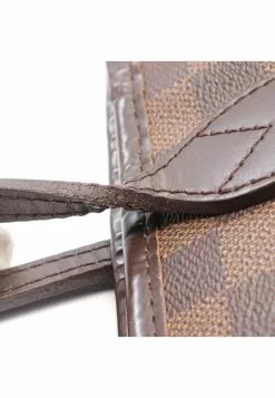 Pre-loved LOUIS VUITTON Neverfull PM Damier ebene clutch Tote Bag PVC Leather Brown -Louis Vuitton Shop louis vuitton 9325 3713836 5