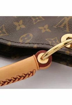 Pre-loved LOUIS VUITTON Artsy MM Classic Monogram Shoulder Bag PVC Genuine Leather Brown -Louis Vuitton Shop louis vuitton 9335 9013836 7