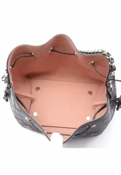 Pre-loved LOUIS VUITTON Bella Mahina Chain Genuine Leather Handbag Black Light Pink 2 Way Style -Louis Vuitton Shop louis vuitton 9339 4313836 3