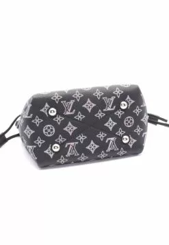 Pre-loved LOUIS VUITTON Bella Mahina Chain Genuine Leather Handbag Black Light Pink 2 Way Style -Louis Vuitton Shop louis vuitton 9339 4313836 5