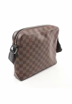 Pre-loved LOUIS VUITTON Jake PM Black checkerboard grid Shoulder Bag PVC Genuine Leather Brown 11 Pre-loved LOUIS VUITTON Jake PM Black checkerboard grid Shoulder Bag PVC Genuine Leather Brown -Louis Vuitton Shop louis vuitton 9342 2813836 2