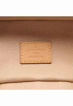 Pre-loved LOUIS VUITTON Nice nano Classic Monogram Handbag Toiletry Bag PVC Genuine Leather Brown -Louis Vuitton Shop louis vuitton 9351 5513836 4