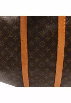 Pre-loved LOUIS VUITTON Keepall50 Classic Monogram Duffle Bag PVC Genuine Leather Brown -Louis Vuitton Shop louis vuitton 9351 5813836 6