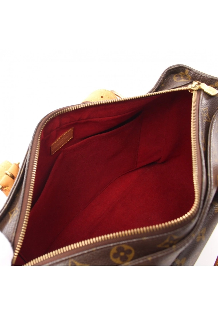 Pre-loved LOUIS VUITTON Multiple cite Classic Monogram Handbag PVC Genuine Leather Brown 5 Pre-loved LOUIS VUITTON Multiple cite Classic Monogram Handbag PVC Genuine Leather Brown - Image 3