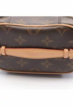 Pre-loved LOUIS VUITTON Nice nano Classic Monogram Handbag Toiletry Bag PVC Genuine Leather Brown -Louis Vuitton Shop louis vuitton 9352 5513836 6