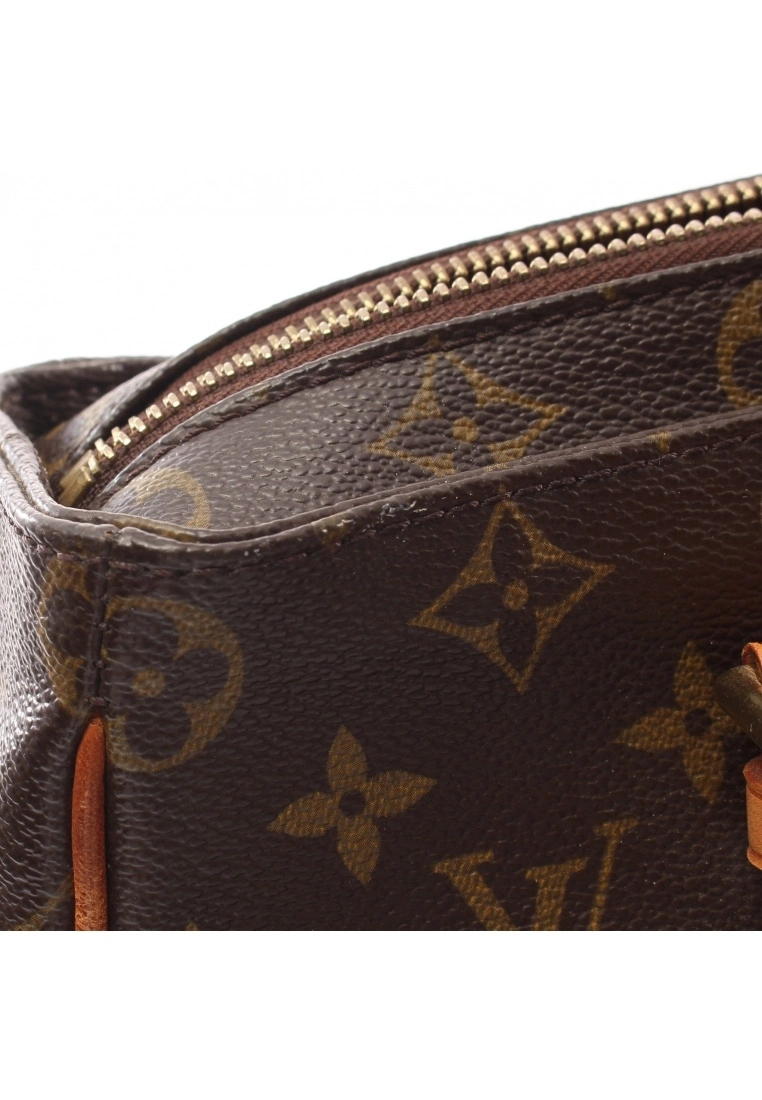 Pre-loved LOUIS VUITTON Multiple cite Classic Monogram Handbag PVC Genuine Leather Brown 10 Pre-loved LOUIS VUITTON Multiple cite Classic Monogram Handbag PVC Genuine Leather Brown - Image 8