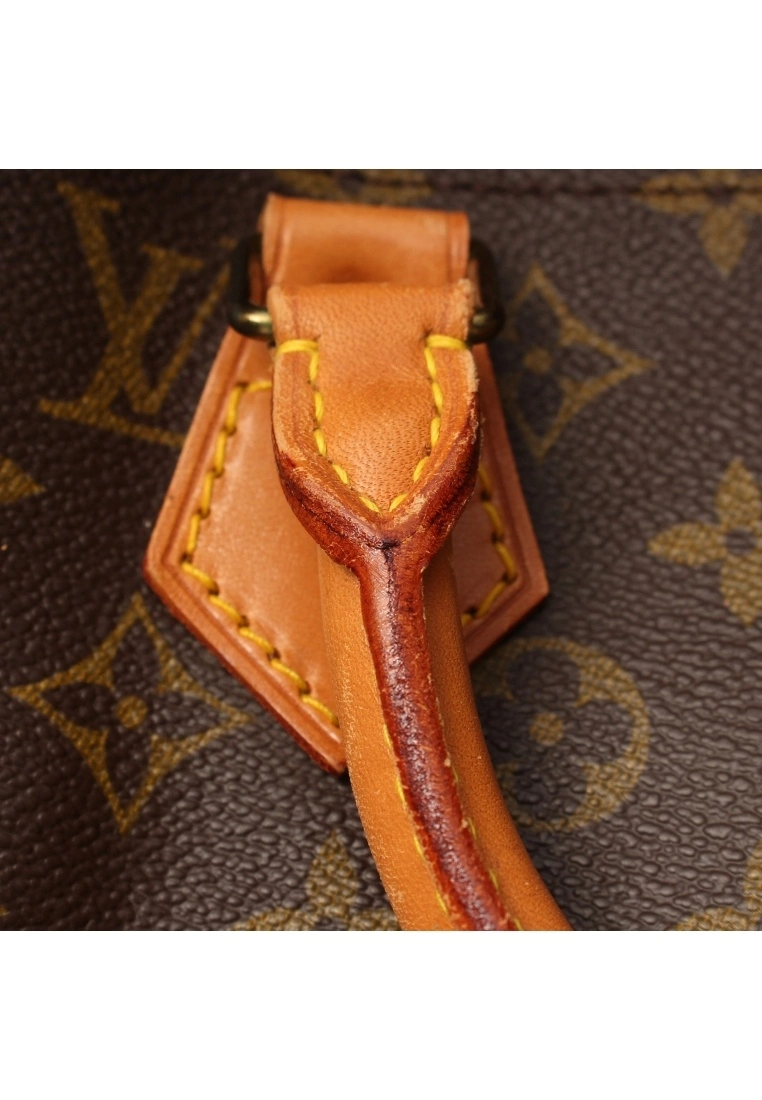 Pre-loved LOUIS VUITTON Speedy40 Classic Monogram Handbag PVC Genuine Leather Brown 7 Pre-loved LOUIS VUITTON Speedy40 Classic Monogram Handbag PVC Genuine Leather Brown - Image 5