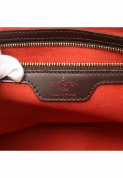 Pre-loved LOUIS VUITTON Manosque PM Black checkerboard grid Shoulder Bag Tote Bag PVC Genuine Leather Brown 13 Pre-loved LOUIS VUITTON Manosque PM Black checkerboard grid Shoulder Bag Tote Bag PVC Genuine Leather Brown -Louis Vuitton Shop louis vuitton 9354 8413836 4