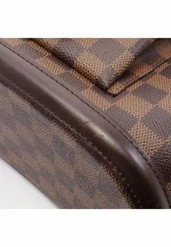 Pre-loved LOUIS VUITTON Manosque PM Black checkerboard grid Shoulder Bag Tote Bag PVC Genuine Leather Brown 16 Pre-loved LOUIS VUITTON Manosque PM Black checkerboard grid Shoulder Bag Tote Bag PVC Genuine Leather Brown -Louis Vuitton Shop louis vuitton 9355 8413836 7