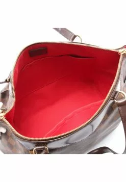 Pre-loved LOUIS VUITTON Westminster GM Black checkerboard grid Shoulder Bag Tote Bag PVC Genuine Leather Brown -Louis Vuitton Shop louis vuitton 9356 4513836 3