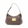 Pre-loved LOUIS VUITTON Thames PM Black checkerboard grid Shoulder Bag PVC Genuine Leather Brown 2 Pre-loved LOUIS VUITTON Thames PM Black checkerboard grid Shoulder Bag PVC Genuine Leather Brown -Louis Vuitton Shop louis vuitton 9357 0613836 1