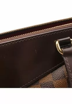 Pre-loved LOUIS VUITTON Westminster GM Black checkerboard grid Shoulder Bag Tote Bag PVC Genuine Leather Brown -Louis Vuitton Shop louis vuitton 9357 4513836 8