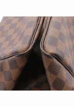 Pre-loved LOUIS VUITTON Speedy25 Black checkerboard grid Handbag PVC Genuine Leather Brown 15 Pre-loved LOUIS VUITTON Speedy25 Black checkerboard grid Handbag PVC Genuine Leather Brown -Louis Vuitton Shop louis vuitton 9359 9813836 6