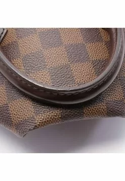 Pre-loved LOUIS VUITTON Speedy25 Black checkerboard grid Handbag PVC Genuine Leather Brown 16 Pre-loved LOUIS VUITTON Speedy25 Black checkerboard grid Handbag PVC Genuine Leather Brown -Louis Vuitton Shop louis vuitton 9359 9813836 7