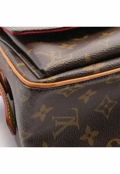 Pre-loved LOUIS VUITTON Viva cite MM Classic Monogram Shoulder Bag PVC Genuine Leather Brown -Louis Vuitton Shop louis vuitton 9360 0713836 5