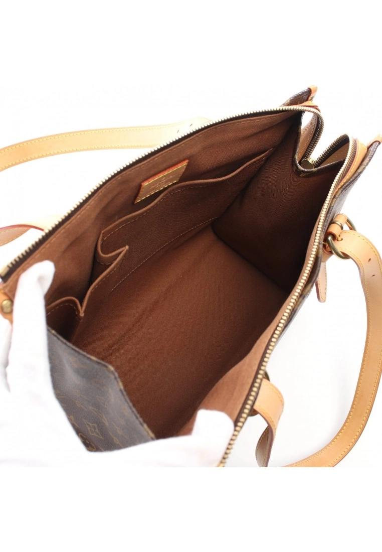 Pre-loved LOUIS VUITTON Popincourt Haut Classic Monogram Shoulder Bag Tote Bag PVC Genuine Leather Brown 5 Pre-loved LOUIS VUITTON Popincourt Haut Classic Monogram Shoulder Bag Tote Bag PVC Genuine Leather Brown - Image 3