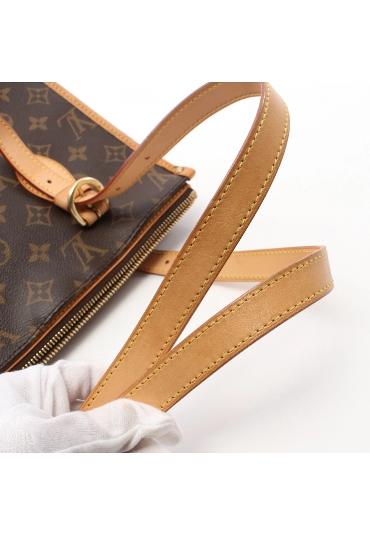Pre-loved LOUIS VUITTON Popincourt Haut Classic Monogram Shoulder Bag Tote Bag PVC Genuine Leather Brown 8 Pre-loved LOUIS VUITTON Popincourt Haut Classic Monogram Shoulder Bag Tote Bag PVC Genuine Leather Brown - Image 6