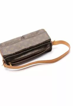 Pre-loved LOUIS VUITTON Viva cite MM Classic Monogram Shoulder Bag PVC Genuine Leather Brown -Louis Vuitton Shop louis vuitton 9361 0713836 6