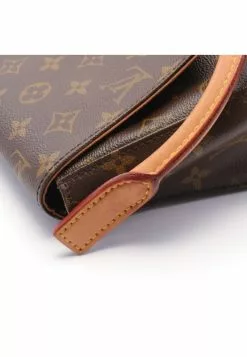 Pre-loved LOUIS VUITTON Mini Looping Classic Monogram Handbag PVC Genuine Leather Brown -Louis Vuitton Shop louis vuitton 9361 4413836 8