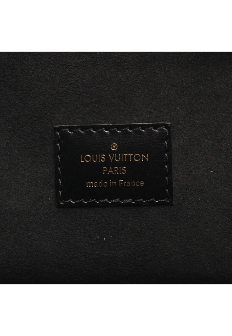 Pre-loved LOUIS VUITTON Vanity NV PM Classic Monogram Reverse Handbag Toiletry Bag PVC Genuine Leather Brown Black 2 Way Style 6 Pre-loved LOUIS VUITTON Vanity NV PM Classic Monogram Reverse Handbag Toiletry Bag PVC Genuine Leather Brown Black 2 Way Style - Image 4