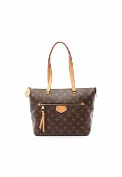 Pre-loved LOUIS VUITTON Iena PM Classic Monogram Shoulder Bag Tote Bag PVC Genuine Leather Brown