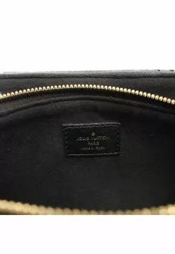 Pre-loved LOUIS VUITTON Soufflot NV BB Classic Monogram Black Handbag PVC Genuine Leather Brown Black -Louis Vuitton Shop louis vuitton 9383 8223836 4